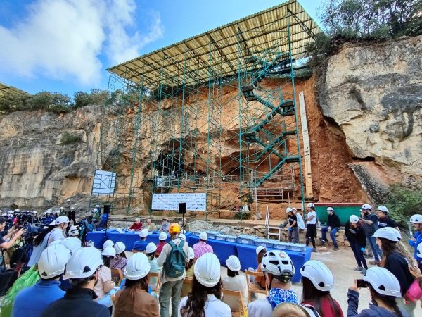 Rueda de prensa de los hallazgos de Atapuerca en 2023