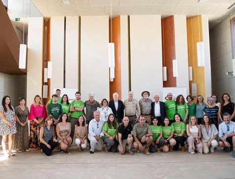 Visita de Alberto II de Mónaco a la Fundación Atapuerca en julio de 2022. Fotografía de Susana Santamaría @fotosusana
