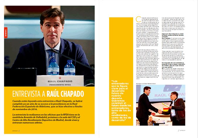 Benito Pérez González en su entrevista a Raúl Chapado