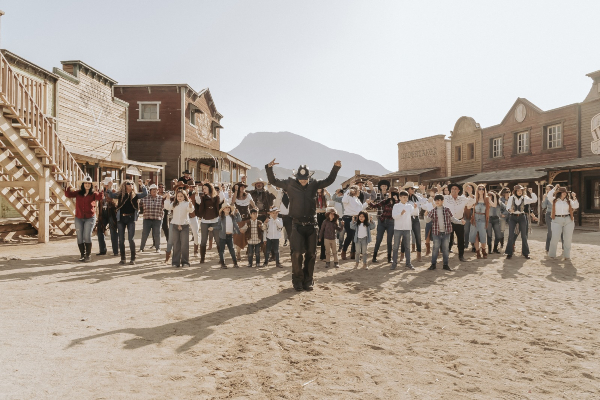 Grabación del videoclip de la nueva canción de Coyote Dax