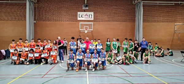 Equipos participantes en deporte escolar del Ayuntamiento de León