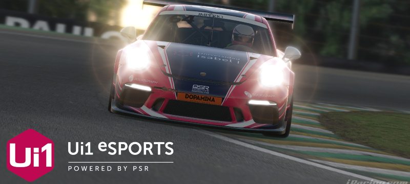 Captura de una de las competiciones en las que participa nuestra escudería universidad eSports
