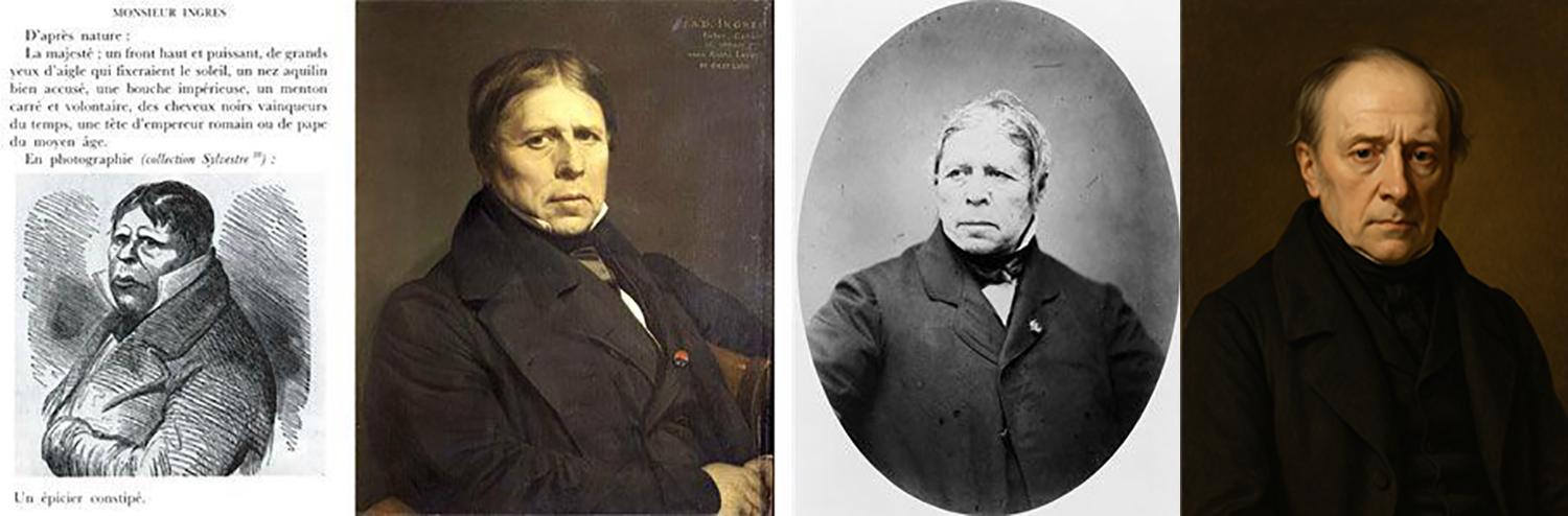 retratos de ingres