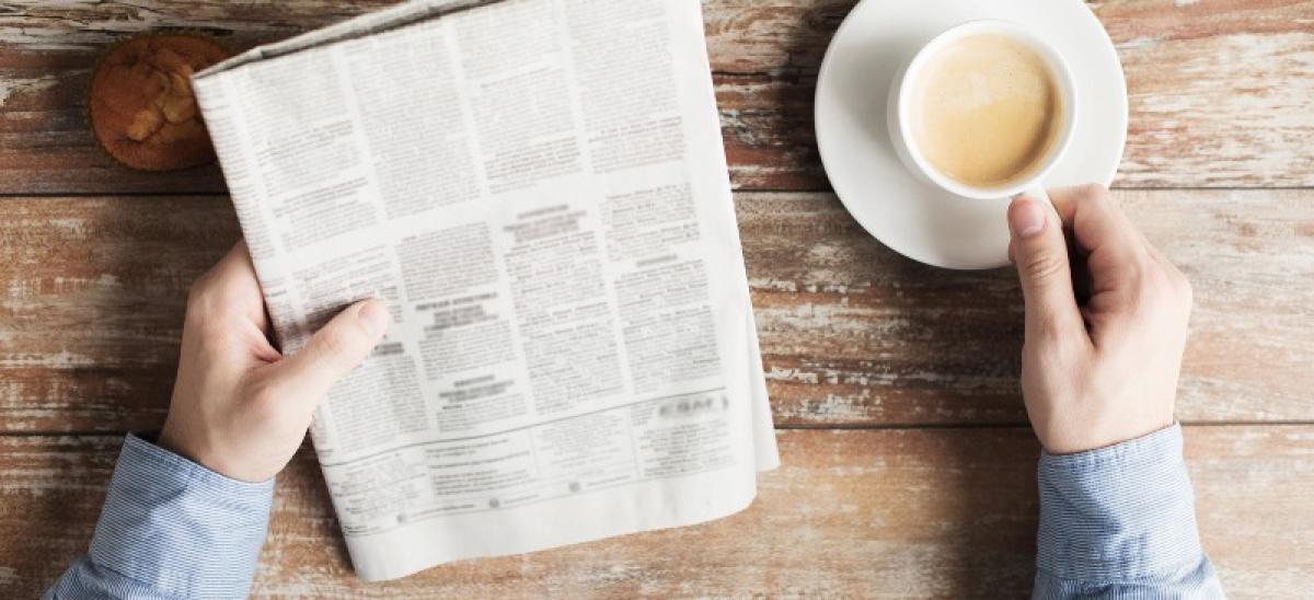 La prensa escrita.