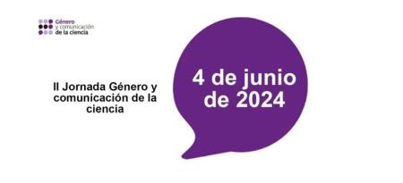 Cabecera de las II Jornadas de Género y Comunicación de la Ciencia.